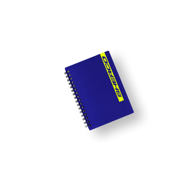 Carnet Spirales A4 Bleu SHERCO Enduro Box