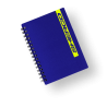 Carnet Spirales A4 Bleu SHERCO Enduro Box