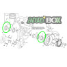 Joint à lèvre SHERCO 125 SE 18-Auj Endurobox