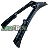 Support de Plaque Noir BETA RR 25-Auj Enduro Box