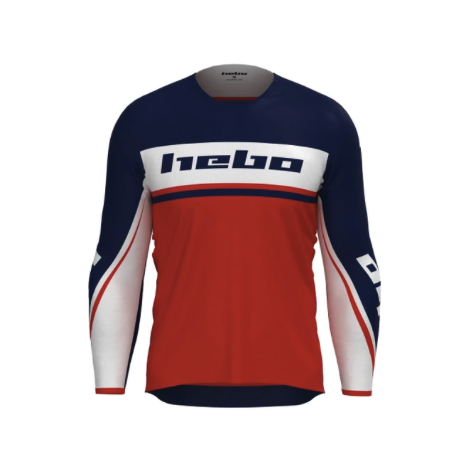 Maillot HEBO Scratch Fit Rouge Endurobox