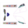 Kit Adhesifs Fourches BO protec mains SHERCO X-trem 2025 Endurobox