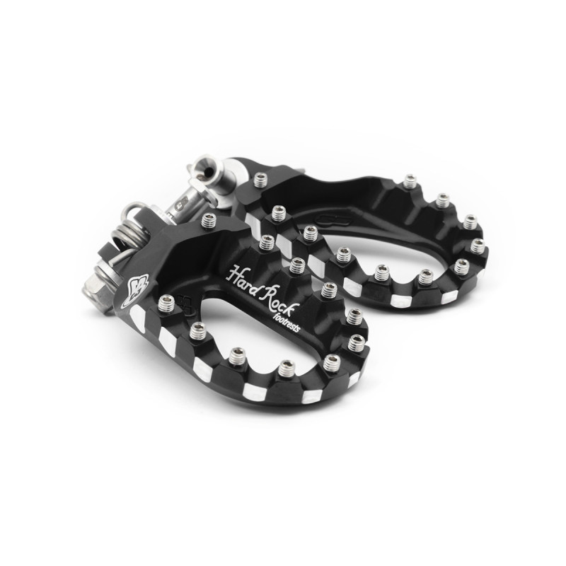 Repose Pieds S3 HardRock Aluminium Noir Beta/Rieju/Fantic/GG/Kove Enduro Box