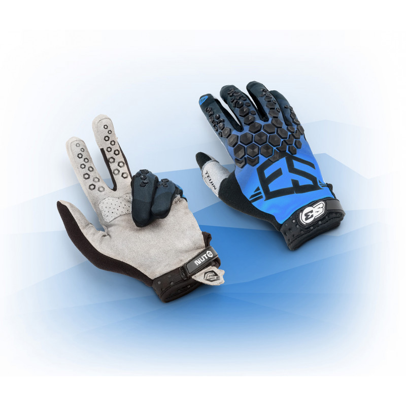 Gants S3 Nuts Hard Enduro Bleus Enduro Box