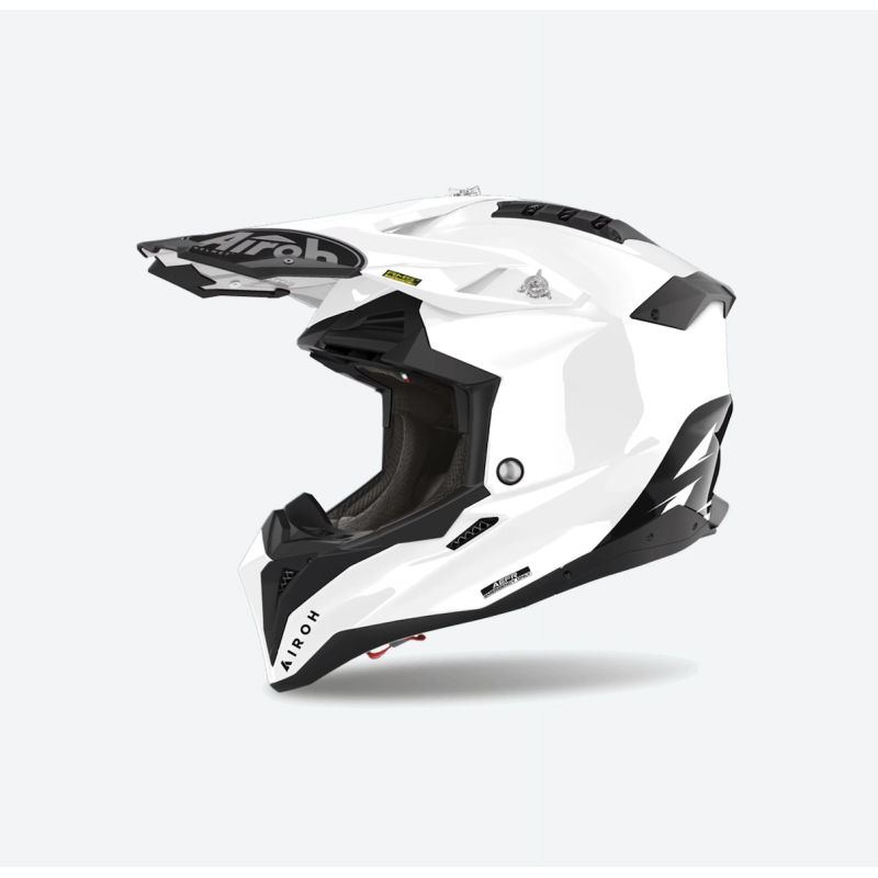 Casque AIROH Aviator 3 Color Blanc Matt Endurobox
