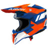 Casque AIROH Wraaap Vision Orange/Bleu Endurobox