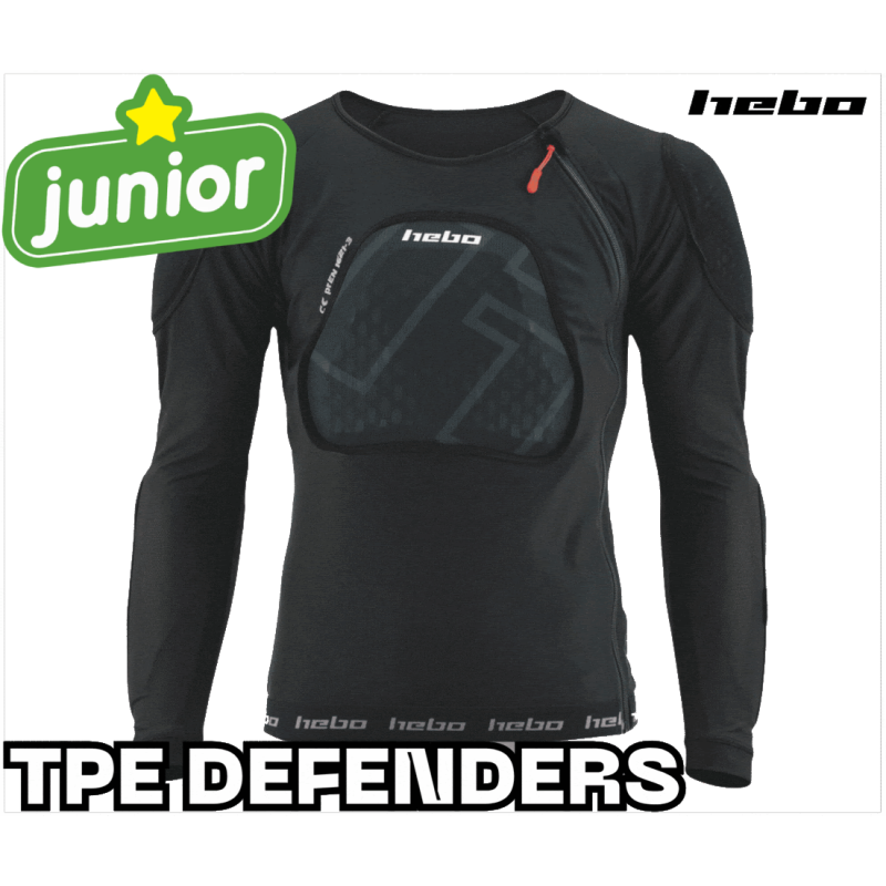 Gilet de Protection HEBO DEFENDER PRO TPE Sans Ceinture Junior EnduroBox