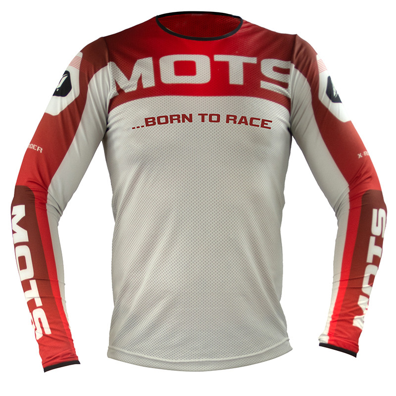 Maillot MOTS X-Step Rouge Enduro Box