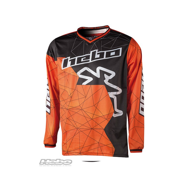 Maillot HEBO Sway Orange Enduro Box