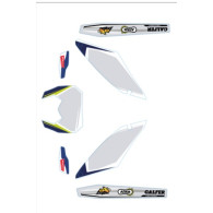 Kit Deco Plaques Numeros SHERCO Factory 2022 Enduro Box