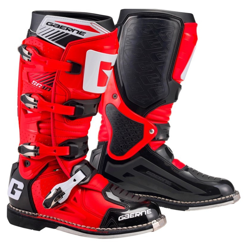 Bottes GAERNE SG10 Noires/Rouges Enduro Box