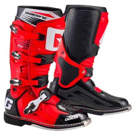 Bottes GAERNE SG10 Noires/Rouges Enduro Box