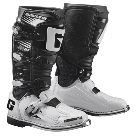 Bottes GAERNE SG10 Noires/Blanches Enduro Box