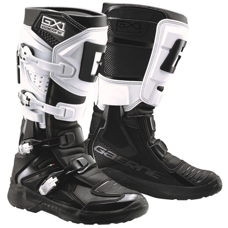 Bottes GAERNE GX1 Evo Noires/Blanches Enduro Box