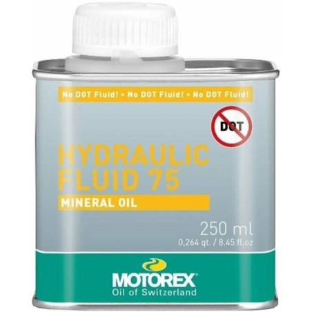 Huile Mineral 250mL MOTOREX Hydraulic Fluid 75 Enduro Box