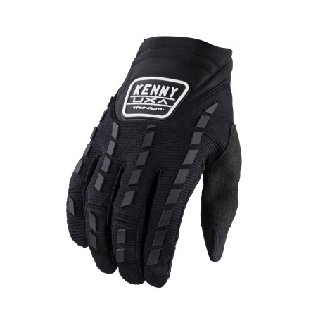 Gants KENNY Titanium Noirs Enduro Box