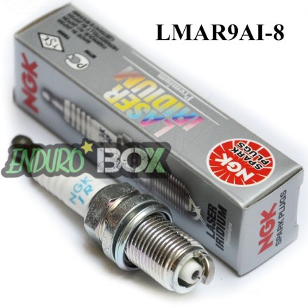 Bougie NGK Laser Iridium LMAR9AI-8 Enduro Box