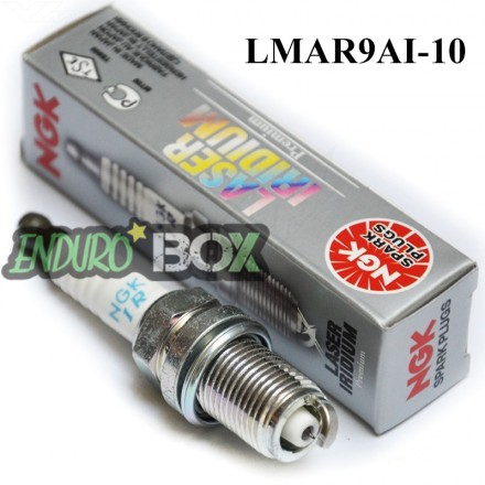 Bougie NGK Laser Iridium LMAR9AI-10 Enduro Box