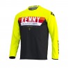 Maillot KENNY Force Noir/Jaune Fluo Enduro Box