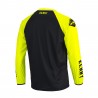 Maillot KENNY Force Noir/Jaune Fluo Enduro Box