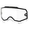 Ecran Double Ventilé Clair 100% Armega Enduro Box