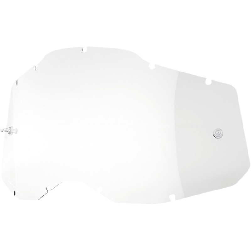 Ecran Simple Clair 100% RC2/AC2/ST2 Enduro Box