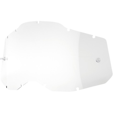 Ecran Simple Clair 100% RC2/AC2/ST2 Enduro Box