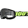Lunettes 100% Strata 2 Noires Upsol Ecran incolore Enduro Box