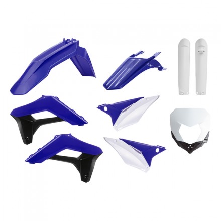 Kit Plastique POLISPORT Bleu Sherco 17-Auj Enduro Box