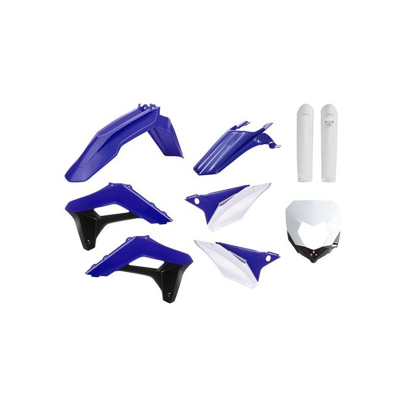 Kit Plastique POLISPORT Bleu Sherco 17-Auj Enduro Box