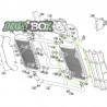 Radiateur Gauche SHERCO SEF + 125cc 12-Auj Enduro box 