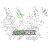 Siège de Ressort Echappement SHERCO 250cc/300cc SEF 08-Auj Enduro Box