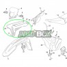 Protection Ouie de Radiateur Droite Noire SHERCO 50cc 18-Auj EnduroBox