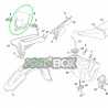 Plaque Phare Noire SHERCO 50cc 15-Auj Enduro Box