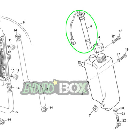 Sonde Niveau Huile SHERCO 50cc 03-Auj Enduro Box
