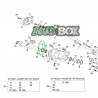Joint Spy Axe Valve Echappement SHERCO 250cc/300cc 14-18 Enduro Box
