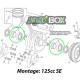 Roulement de Vilebrequin SHERCO 4 Tps 04-13 et SE 14-Auj Enduro Box