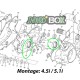 Roulement de Vilebrequin SHERCO 4 Tps 04-13 et SE 14-Auj Enduro Box