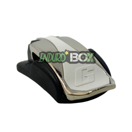 Boucle Bottes GAERNE Alu Blanche Enduro Box