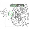 Entretoise Moyeu Roue Arrière SHERCO 13-Auj Enduro Box