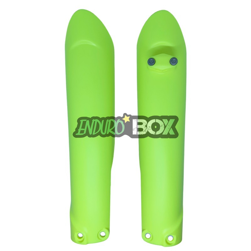 Protections Tube de Fourche Kayaba et Xplor POLISPORT Sherco Jaunes Fluo Enduro Box