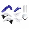 Kit Plastique POLISPORT Bleu/Blanc Sherco 17-Auj Enduro Box