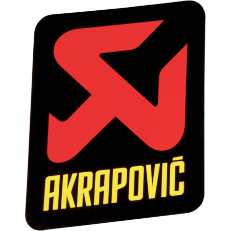 Autocollant Silencieux AKRAPOVIC Enduro Box