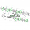 Clips Axe de Boite de Vitesse SHERCO 250/300cc SE et 450/500 SEF 04-Auj Enduro Box