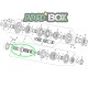 Axe Primaire de Selection SHERCO 250/300cc SE 21-Auj Enduro Box