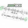 Roulement Sortie de Boite de Vitesse SHERCO 250/300cc SE et 450/500 SEF 21-Auj Enduro Box