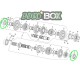 Roulement Boite de Vitesse SHERCO 04-Auj Enduro Box
