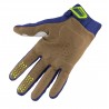 Gants KENNY Titanium Bleus Jaunes Fluo Enduro Box
