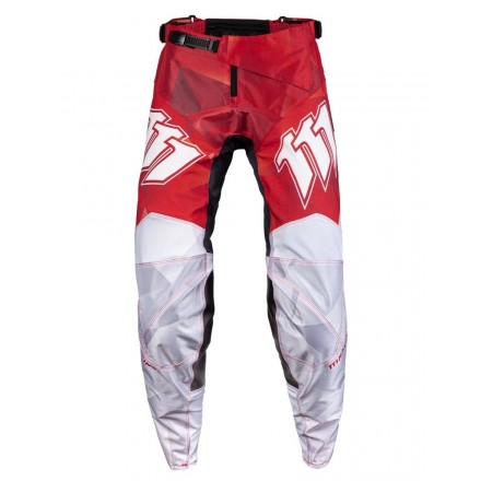 Pantalon 111.1 Rouge et Blanc Enduro Box