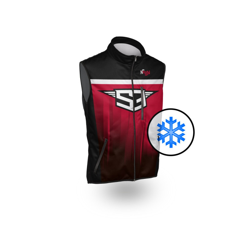 Veste S3 PARTS Neon Rouge Enduro Box